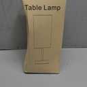 Table Lamp for Nightstand, High-Sensitivity Touch, 3-Level Dimmable Bedside Lamp with AC Outlet | USB | and USB-C, Ideal Night Stand Lamp for Bedroom, Reading, Living Room(Warm&Wooden)