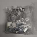 16 Pcs Solar Panel Grounding Lugs, Stainless Steel, Silver, Mount Bracket, Solar Grounding Clips