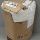 Geniospin Fleece Queen Comforter Set, Soft Fuzzy Queen Bedding Sets, 3-Pieces White Comforter Set for All Season, Warm Fluffy Comforter with 2 Pillow Cases (Queen (90"x90"))