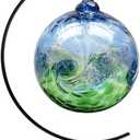 CXLE Ornament Display Stand, Ornament Stand Holder Iron Pothook Stand for Hanging Glass Globe Air Plant Terrarium, Witch Ball, Christmas Ornament and Home Wedding Decoration