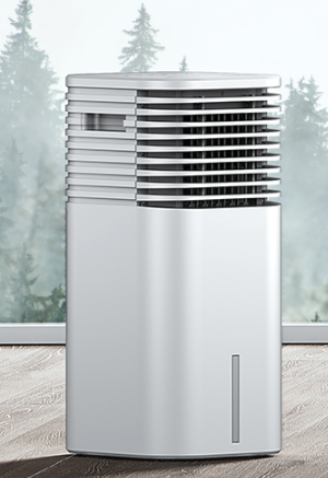 24" Windowless Portable Air Conditioner, 15H Timer & 120Oscillation, 3-IN-1 Portable AC Unit with Remote, 2-Gal Tank, 3 Modes & 3 Speeds, Ultra-Quiet Ventless Swamp Cooler for Home Office, Creamy