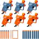 NERF Elite Ace SD-1 Party Pack, 10 Blasters, 20 Darts, 8 Year Old Boys & Girls & Up (Small)
