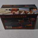 Black & Decker 20V MAX Drill/Driver Impact Combo Kit with BLACK+DECKER WM425-A Portable Project Center and Vise