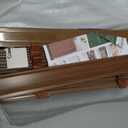 2" Cordless Solid Wood Blinds for Indoor Window,22.5" W x 64" H Walnut
