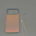 LONLI Hue for iPhone 17 Pro Case  Dynamic PrismGlow Holographic Iridescent Phone Cover, Slim Shock-Absorbing Protection, Cute Aesthetic Case for Women & Girls