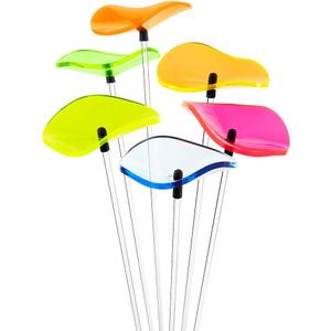 cazador-del-sol | Lucille - Rainbow | Set of 6 Wavy Discs - Length 17'' cazador-del-sol | Lucille - Rainbow | Set of 6 Wavy Discs - Length 17''