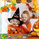 Pseutio 30 Set Fall Crafts for Kids DIY Pumpkin for Crafts Decorations Halloween Craft for Kids Halloween Thanksgiving Art Craft Decorations