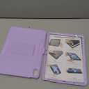 Soke Case for iPad Air 11-inch M4/M3/M2 (2026/2025/2024), iPad Air 5th/4th Generation 10.9 (2022/2020), with Built-in Screen Protector and Kickstand, Rugged Full Body Protective Cover - Violet