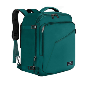 MATEIN Travel Backpack Large, Water Resistant Carry on Backpack for Travelling, Airline Approved Large Capacity Back Pack, Expandable Lightweight Overnight Daypack, Travel Gift, Peacock Blue