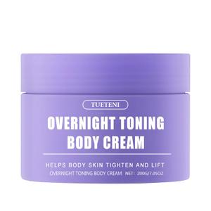 Overnight Toning Whip, Toning Whip Belly, Nighttime Solution, Tightening Gel for All Skin Types  Helps Improve Skin Elasticity & Hydration(200ml/6.8OZ) 1pc