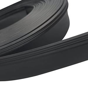 RV Slide Out Seal Black Door Rubber R854056 Slideout Wiper Seal 1-1/2" Molding Trim Weather Seal Stripping Exterior Replacement Kit Compatible with RV Camper Trailer Slideout System Clip-On 25'