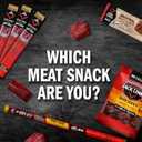 Jack Link's Original Beef Jerky Sticks - Made with 100% Real Beef - Ready to Eat Real Meat Protein Snacks - 5g Protein per Serving - 0.92 oz Meat Stick (EXP 11/06/26)