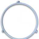 10.6"-12.4" Microwave Turntable Ring, 7.44 Inch Rotating Ring Roller, Middle Glass Plate Tray Support Holder, Replacement Inner Ring - for Microwave Oven Glass Turntable Plate