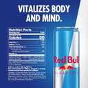 Red Bull Sugar Free Energy Drink with 189mg Caffeine plus Taurine & B Vitamins, 20 Fl Oz, Pack of 12 Cans (EXP 07/21/27)