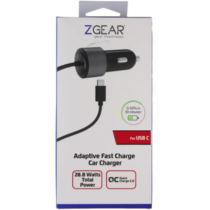 ZGear 2.4AMP Car Charger Type-C