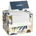 Ourmed Life Face Towels, Disposable Biodegradable Facial Towels for Sensitive Skin, Lint- free Face Wipes for Washing Face, Skincare and Makeup Remover, Dry Wipes, 10"×12" Extra Large, 50 Count