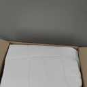 Amazon Basics Standard Pillow Cases Set of 2 - Lightweight, Super Soft Easy Care Microfiber, Bright White, 30" L x 20" W, Pillows Not Included