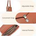 YIKOEE Womens Shoulder Bags Small Y2K Mini Purse with Vegan Leather