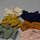 Niceye Handmade Baby Headbands Soft Stretchy Nylon Hair Bands with Bows for Newborn Infant Baby Toddler Girls