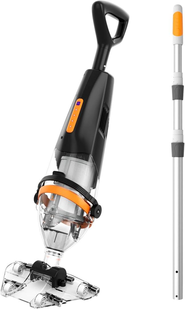 Great Shark Cordless Pool Vacuum for Above Ground & Inground Pools