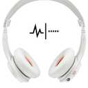 Skullcandy Icon ANC Wireless On-Ear Bluetooth Headphones, Active Noise Cancelling, 60 Hours Battery, Sweat Water Resistant, Foldable Durable Travel Ready, Microphone for iPhone Android - Bone