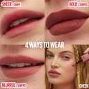 MAYBELLINE Super Stay Teddy Lip Tint, Long Lasting Matte Lipstick for Up To 12HR Wear, Tomato Girl, 1 Count
