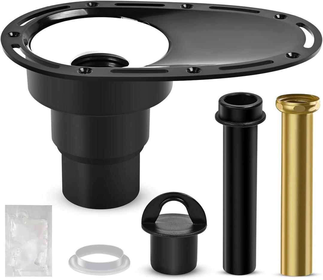 Upgraded Freestanding Tub Drain Kit  Freestanding Tub Drain Rough-In Kit for Freestanding Bathtub with Leak-Free Design, CUPC Certification