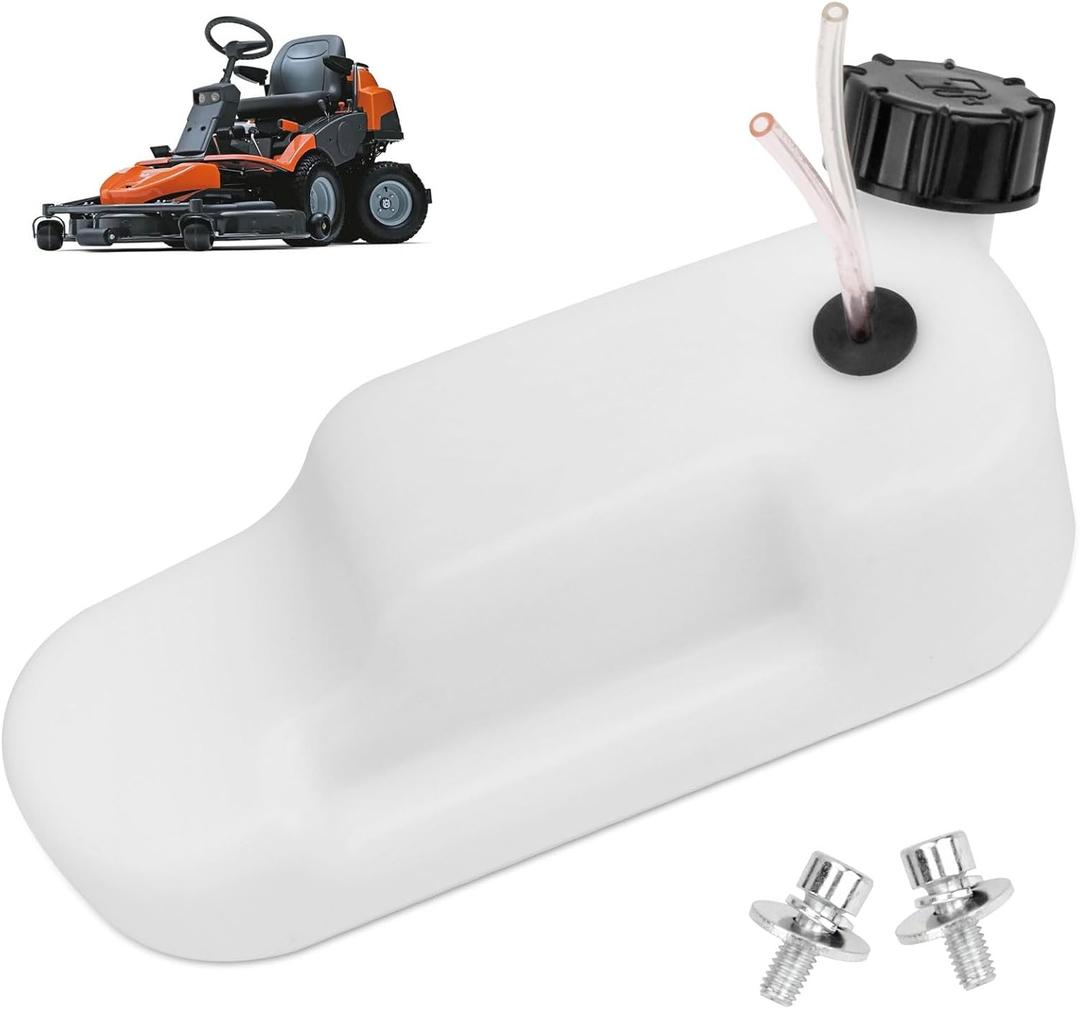 501424344 Fuel Tank Compatible with Husqvarna Craftsman Poulan Weedeater Lawn Mower, Fuel Tank Replacement, 501424344 Repair Kit Assy