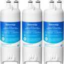 Waterdrop EDR1RXD1 Replacement for Everydrop Filter 1, W10295370A, EDR1RXD1B, P8RFWB2L, P4RFWB, Kenmore 46-9081, 46-9930, WD-F38 Refrigerator Water Filter, 3 Pack