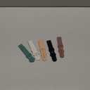 HQzon 5 Pack 22mm Floral Engraved Watch Bands Compatible with Garmin Venu 4 Watch Band 45mm/Venu 3/Venu 2/Vivoactive 4 /Forerunner 265/255/255 Music,Soft Silicone Sport Straps for Women Men