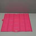 Bathroom Sink Cover for Counter Space, Foldable Silicone Sink Mat Makeup Organizer Mat Space Saver, Women’s Gifts for Valentines RV Camper Travel Must Haves Accessories, Pink, 