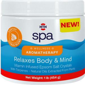 HTH Spa 86000 Wellness Aromatherapy Relaxes Body & Mind for Spas & Hot Tubs, 1lb
