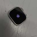 Apple Watch Ultra [GPS + Cellular 49mm] Titanium Case with Midnight Ocean Band, One Size 