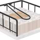 Livabber Flat Napkin Holder, Metal Kitchen Napkin Storage with Weighted Tension Arm Rustic Tissue Paper Dispenser for Countertop, Table Kitchen, Dining Room (With Marble Base, Black)