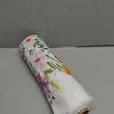 Pickmesh Wildflower Tablecloth Roll 100 ft x 52 Inch Vintage Floral Plastic Table Cover Roll Wildflower Party Dinner Decorations Disposable Plastic Tablecloth for Wedding Birthday Home Tea Party
