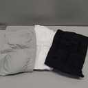 Women Bandeau Bra Padded Strapless Bralette Bra Seamless Bandeau Tube Top Bra (Small, Black, White, Grey)