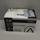 Amico 5/6 inch 3CCT LED Recessed Lighting 12 Pack, Dimmable, Damp Rated, 12.5W=100W, 950LM Can Lights with Baffle Trim, 3000K/4000K/5000K Selectable, Retrofit Installation - ETL & FCC Certified