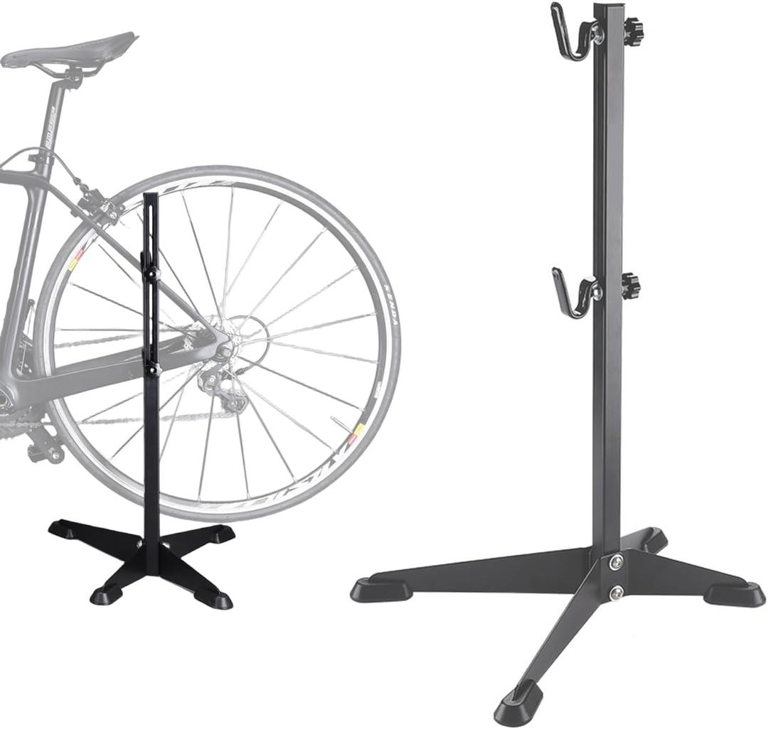 Bike Stand Floor, Seat Stay and Chain Stay Support Bicycle Stand Rack, Bike Stands for Indoor Storage