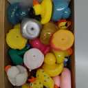 30Pcs Rubber Ducks Assorted Plastic Bulk Rubber Duck for Cruise Ducks Ducking Bath Pool Toys Mailbox Duck Party Favors Cruise Ships Hiding Classroom Exchange Gifts for Kids Teens