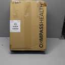 NOVA Medical Products Toilet Seat Riser, Raised Toilet Seat, White, 1 Count