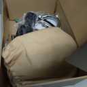 Bathroom Faucets for Sink 3 Hole, Hurran 4 inch Brushed Nickel Bathroom Sink Faucet with Pop-up Drain and Supply Hoses, Stainless Steel Lead-Free Centerset Faucet for Vanity RV, 2 Pack