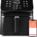 COSORI Air Fryer Pro Smart 5.8QT that Roast, Bake, 3-Way Control, 12-IN-1 Customizable Functions, Online Recipes, Detachable Basket, Works with Alexa & Google Assistant (Black-WIFI)