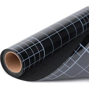 HIDBEA Window Privacy Film 100% Blackout Window Film Heat Blocking Frosted Glass Window Film Reuable Static Cling UV Blocking for Shift Worker, Baby Nurseries (Frosted Black, 17.5 x 78.7 Inch