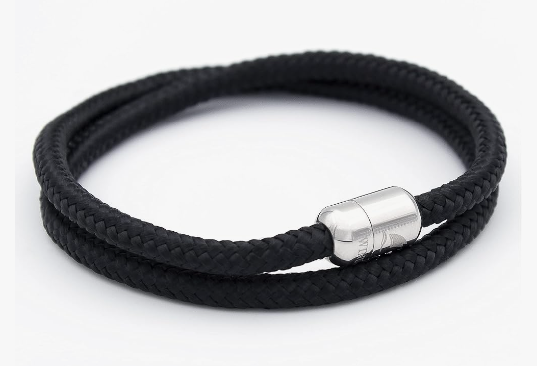 Wind Passion - Men’s Bracelet, Durable Rope Wristband for Men, Versatile Pulseras Para Hombres - Waterproof, Magnetic Clasp, Ideal for Outdoor & Fashion