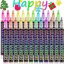 Glitter Marker Pens Shimmer Sparkle Paint Markers, Tween Teen Girl Gifts Trendy Stuff Crafts Art Supplies for Kids Ages 4 6 8 9 10 12 14 16 Year Old Glitter Art Marker for Kids Adults Crafts Supplies