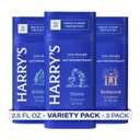 Harry's Extra-Strength Antiperspirant Deodorant, Sweat & Odor Control Antiperspirant for Men, Variety Pack - Stone, Redwood, Wildlands, 2.5 oz Pack of 3