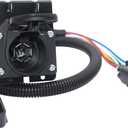 CARROFIX Multi-Tow 7-Way & 4-Pin Trailer Wiring Harness Fits for Tesla Model Y, OEM-Style Replacement Towing Hitch Connector Plug and Play