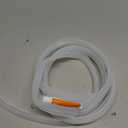 Flexible1/4 Shower Door Side Seal Strip 100 Inch Shower Glass Door Side Sweep for Frameless Glass Door,Silicone