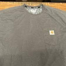 Carhartt Men's 103296 Relaxed Fit Workwear Pocket T-Shirt Grey, Large