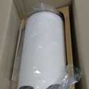 Carrotez Compost Bin for Kitchen Countertop, 0.8 Gallon (3 Liter) Small Food Waste Mini Compost Bin with Lid, Odorless Vacuum Seal - White